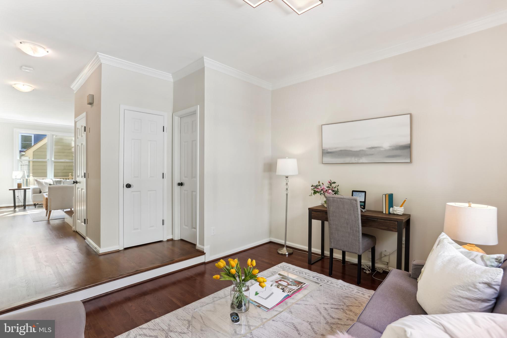 302 Little Quarry Road Gaithersburg, MD 20878 - Photo 16 of 53 Living room adjoins entry foyer