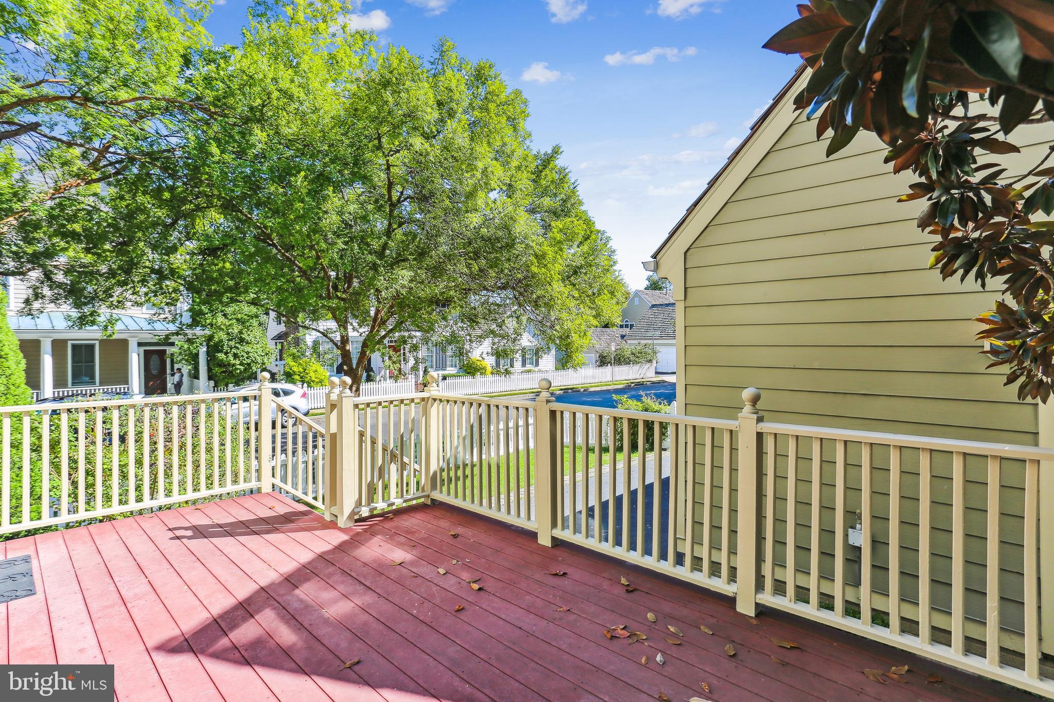 302 Little Quarry Road Gaithersburg, MD 20878 - Photo 34 of 53 Sunny deck overlooks lawn and gardens