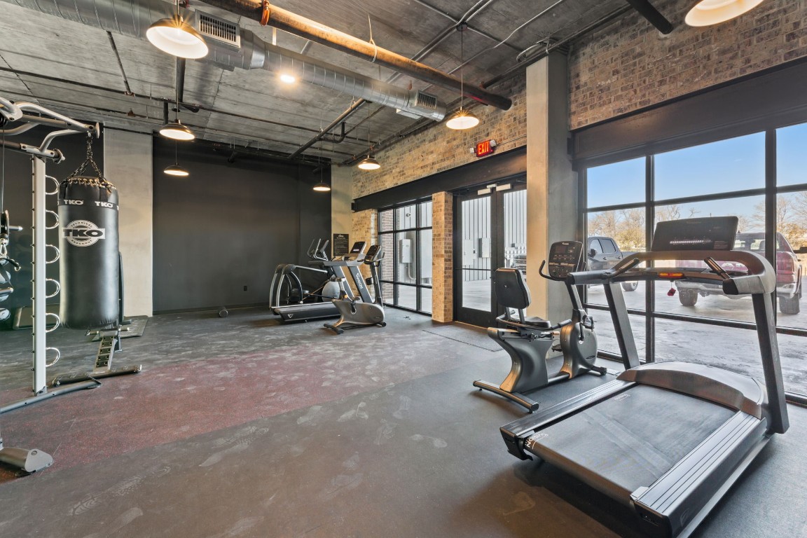 4510 Terry-O Lane, Unit 302 Austin, TX 78745 - Photo 22 of 25 a view of a room with gym equipment