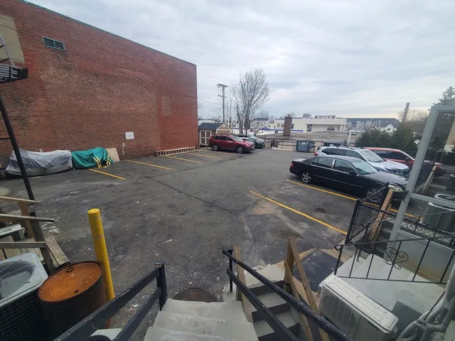 a view of outdoor space with seating area