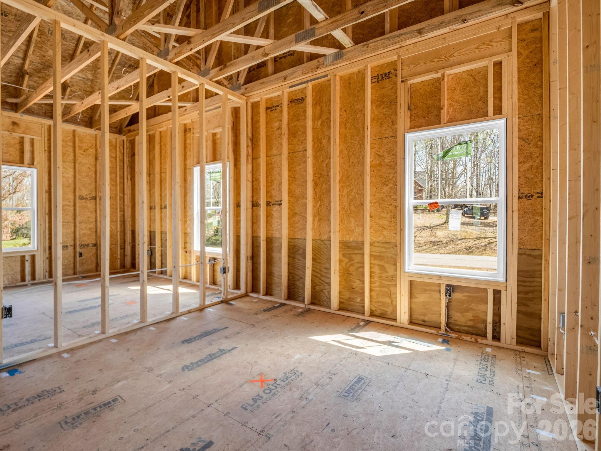 285 Woodridge Drive Rutherfordton, NC 28139 - Photo 28 of 42 a view of an empty room with a sliding door