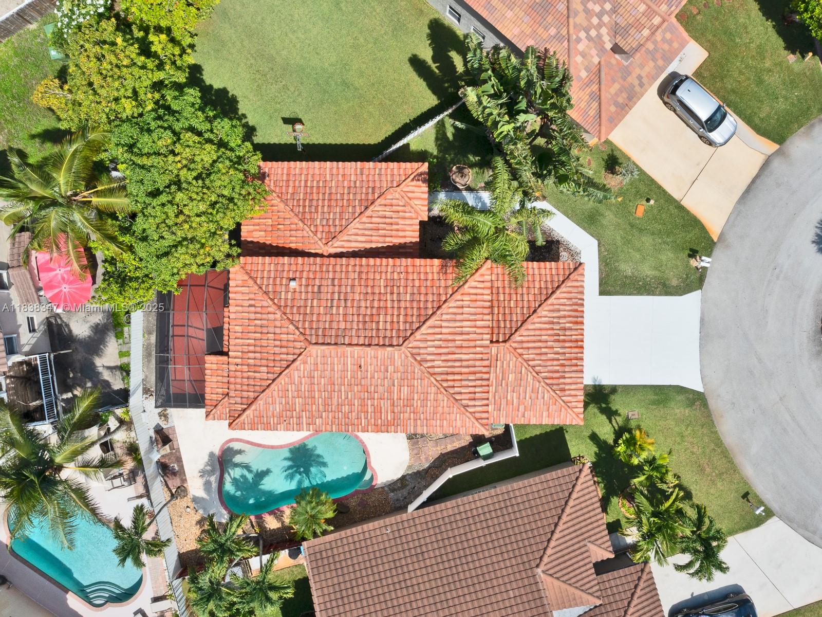 18232 Southwest 5th Street Pembroke Pines, FL 33029 - Photo 41 of 53 a view of a house with a yard
