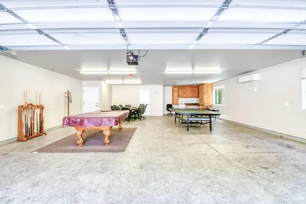 a view of outdoor space with seating area