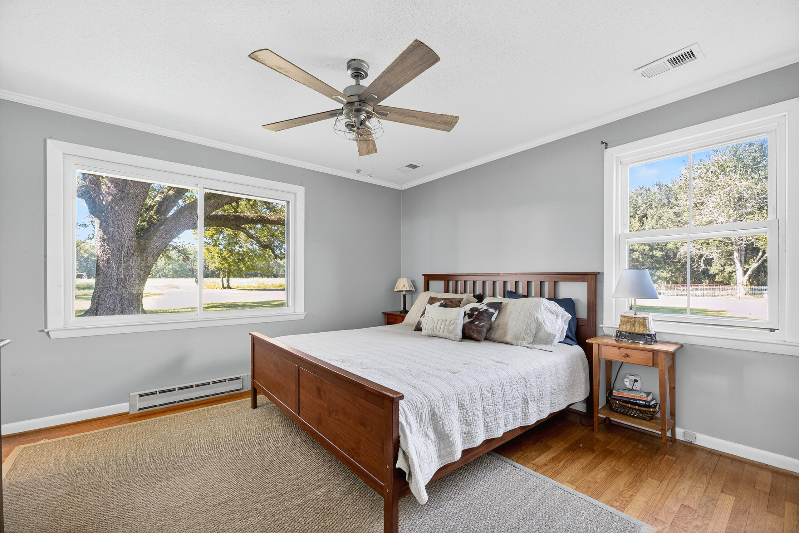 294 Nates Store Road Cameron, SC 29030 - Photo 17 of 43 Master Bedroom with Hardwood Floors