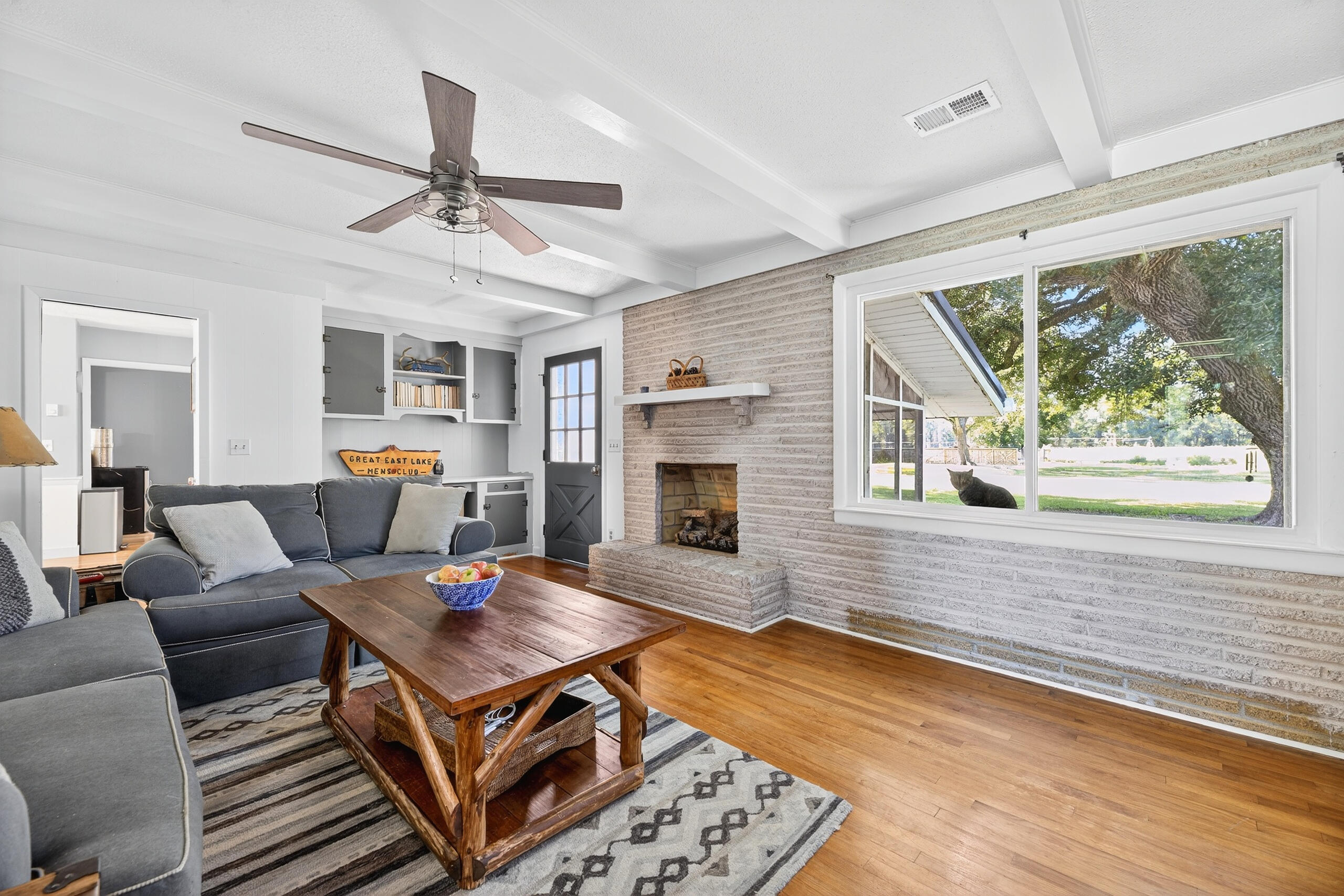 294 Nates Store Road Cameron, SC 29030 - Photo 6 of 43 Family Room with Gas Log Fireplace