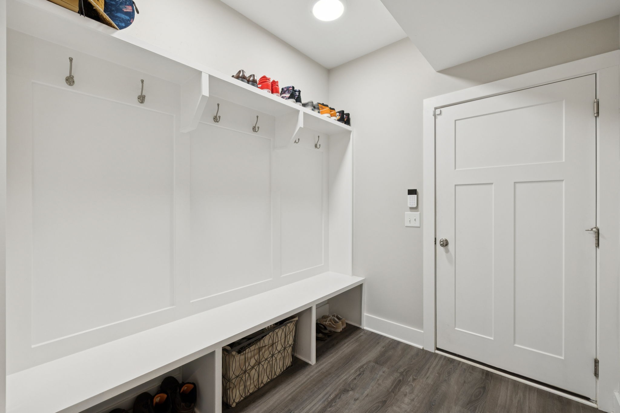 1964 Harkreader Road Mount Juliet, TN 37122 - Photo 29 of 80 a room with wooden floor and white walls