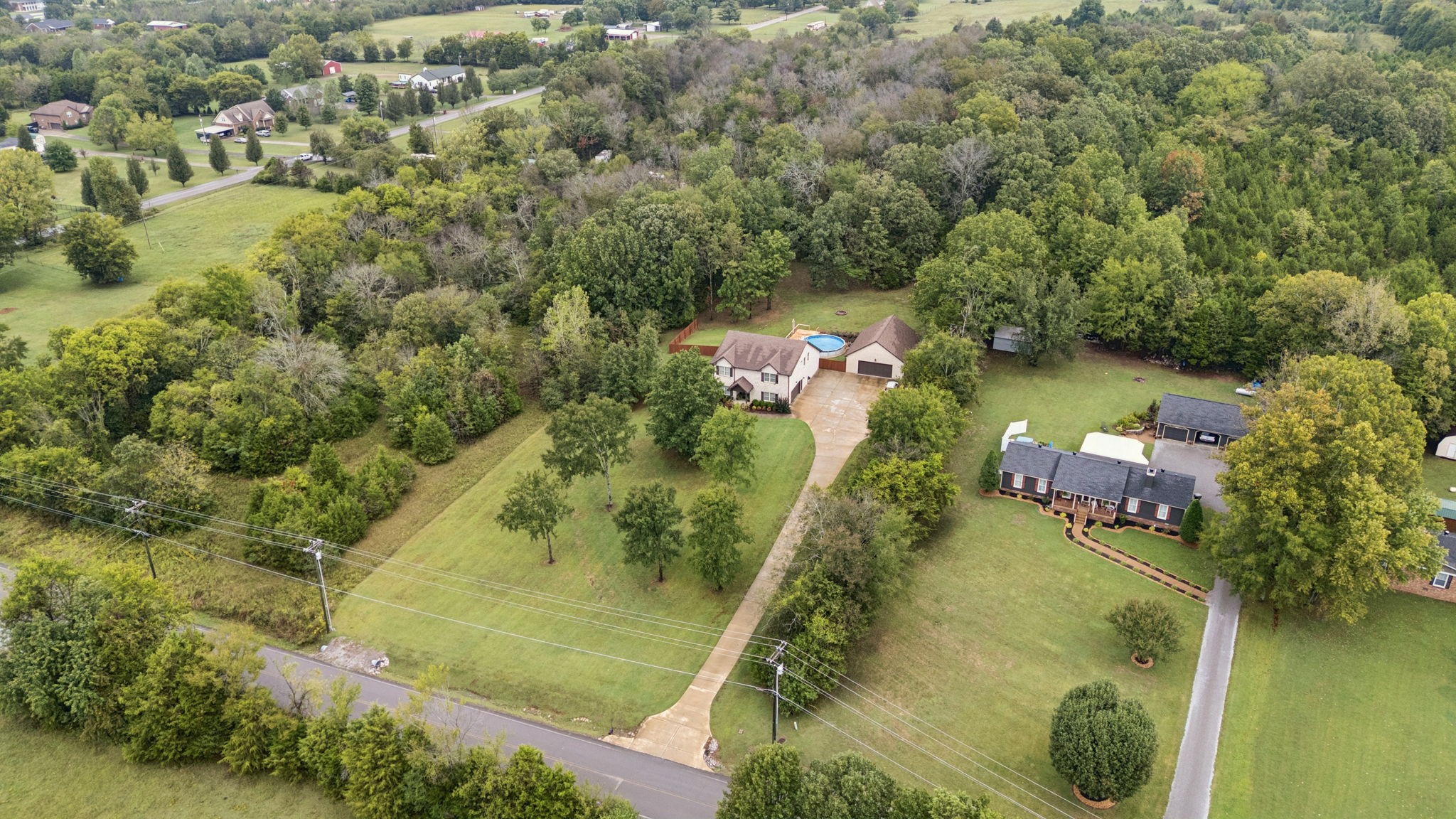 1964 Harkreader Road Mount Juliet, TN 37122 - Photo 74 of 80 an aerial view of residential house with outdoor space