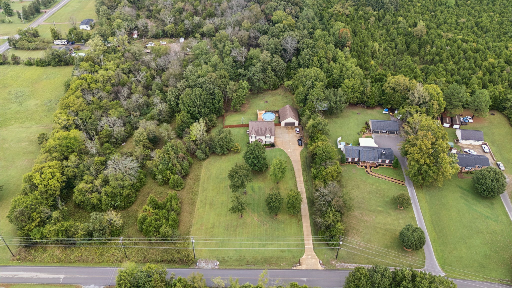 1964 Harkreader Road Mount Juliet, TN 37122 - Photo 79 of 80 an aerial view of a residential houses with outdoor space
