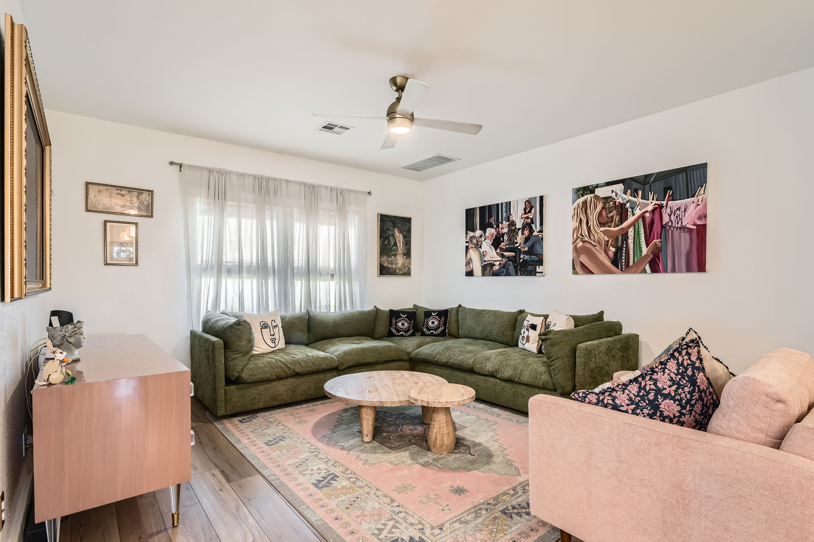261 Mendoza Kyle, TX 78640 - Photo 8 of 28 a living room with furniture and a couch