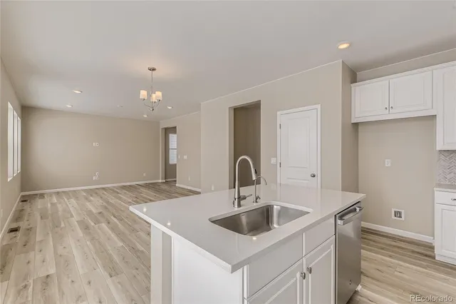 a view of empty room