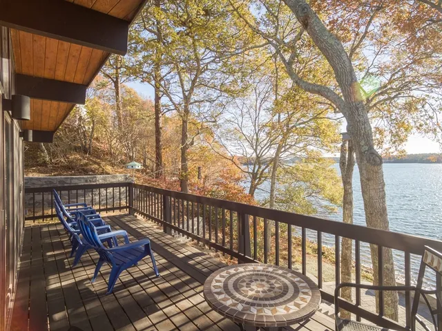 a view of a two chair in the balcony