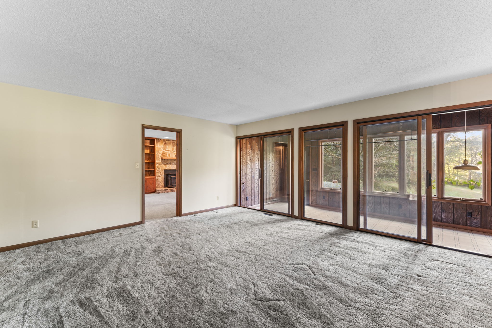 171 George Hill Road Manchester, TN 37355 - Photo 29 of 70 a view of an empty room with glass door and wooden floor
