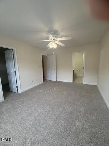 a view of empty room