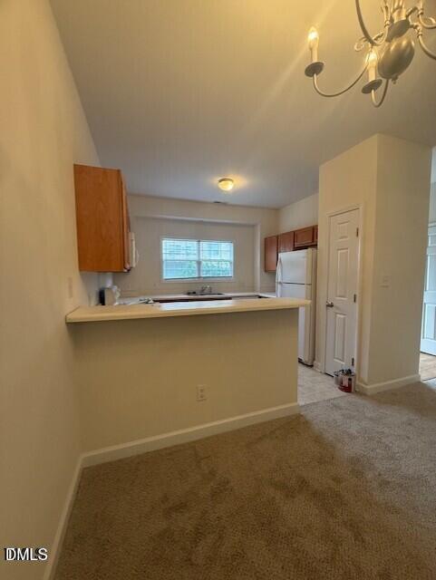 4622 Centrebrook Circle Raleigh, NC 27616 - Photo 6 of 14 a view of kitchen with cabinets