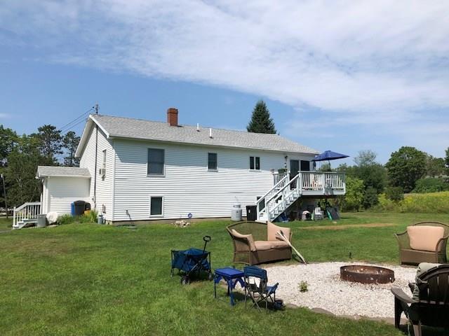 681 Hudson Road Glenburn, ME 04401 - Photo 28 of 34 Back deck with stairs that lead to...