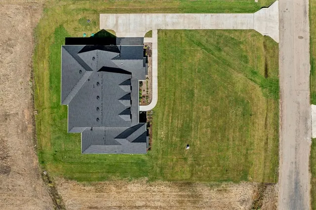 a bird view of a bathroom