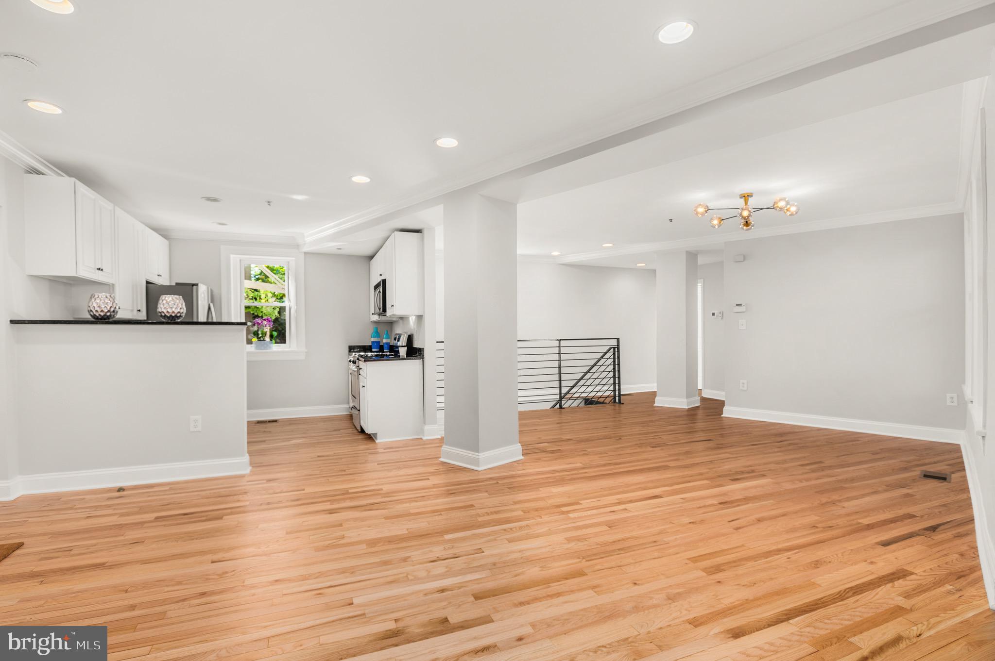 150 Rhode Island Avenue Northwest, Unit 103 Washington, DC 20001 - Photo 6 of 36 Living/Dining Area and Kitchen