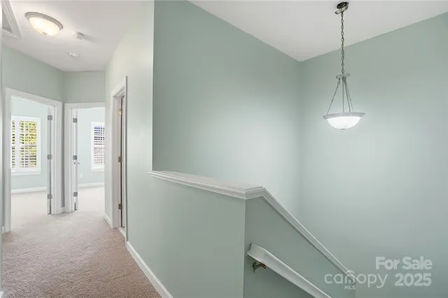 a view of small space with wooden floor