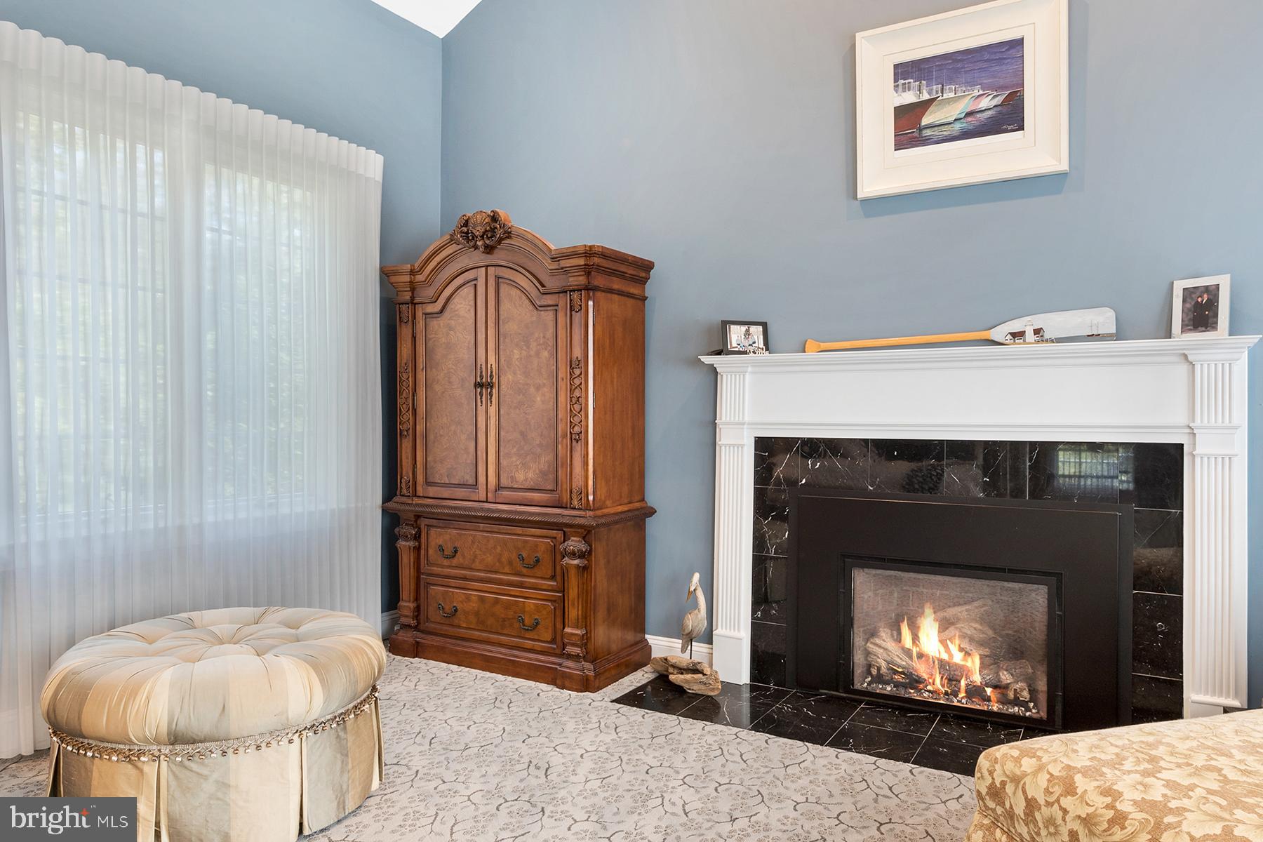 3057 Rundelac Road Annapolis, MD 21403 - Photo 35 of 61 Master suite has a gas fireplace for cozy retreat