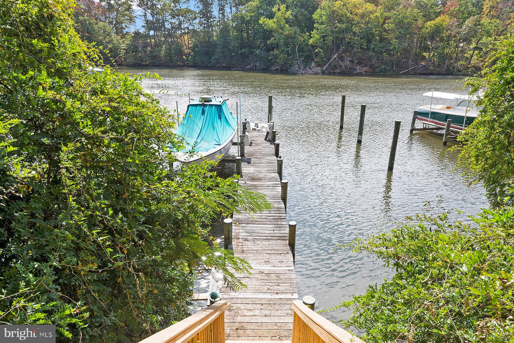 3057 Rundelac Road Annapolis, MD 21403 - Photo 49 of 61 Private pier features a newly built staircase