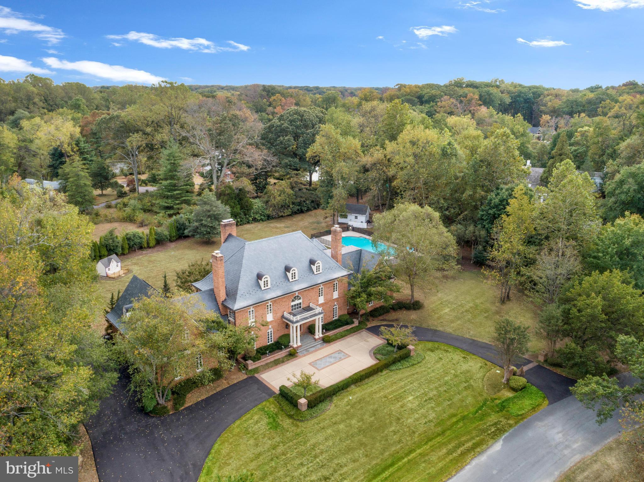 3057 Rundelac Road Annapolis, MD 21403 - Photo 7 of 61 Aerial view of the formal entrance