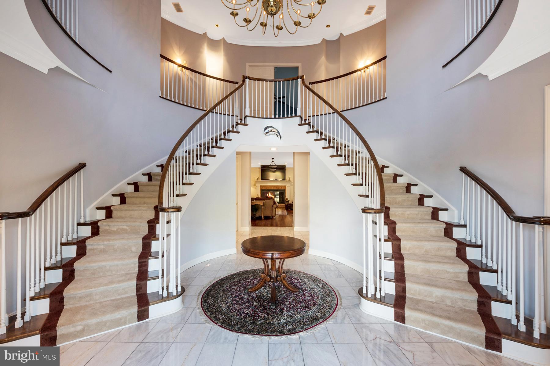 3057 Rundelac Road Annapolis, MD 21403 - Photo 8 of 61 Two-story entry foyer with majestic staircase
