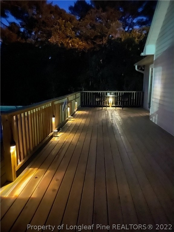 4481 Virsalli Loop Hope Mills, NC 28348 - Photo 22 of 24 a view of balcony with wooden floor