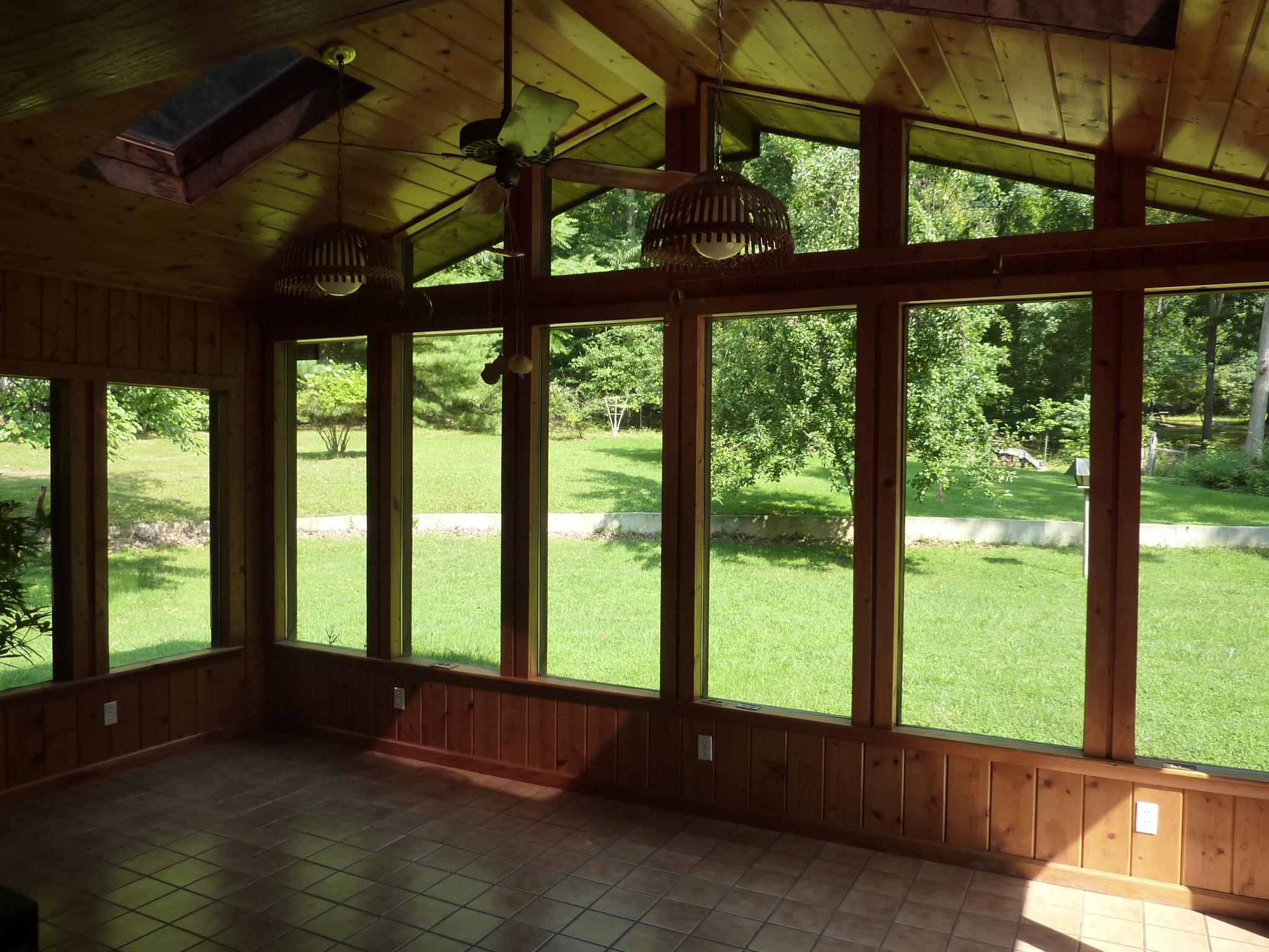 767 Givens Tyler Road Salem, VA 24153 - Photo 13 of 17 View from Sunroom