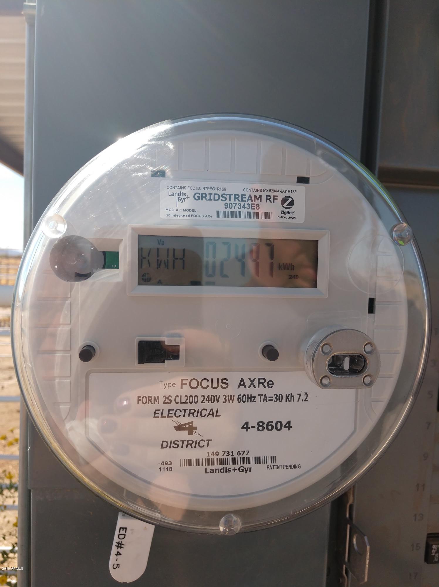 28350 South Barrett Road Eloy, AZ 85131 - Photo 20 of 27 panel meter_LAND_Barrett Rd (P)