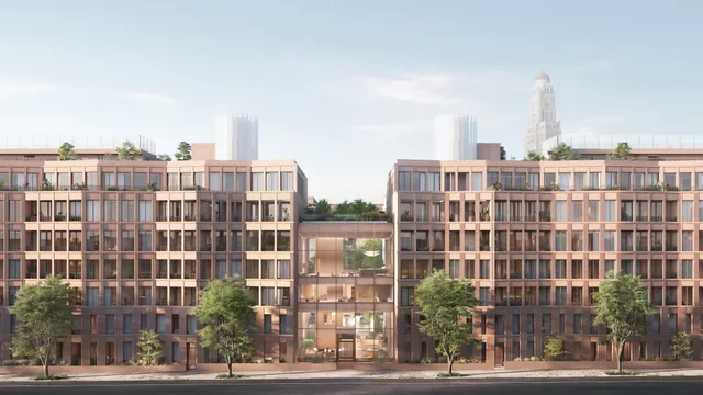 a view of a backyard with wooden fence