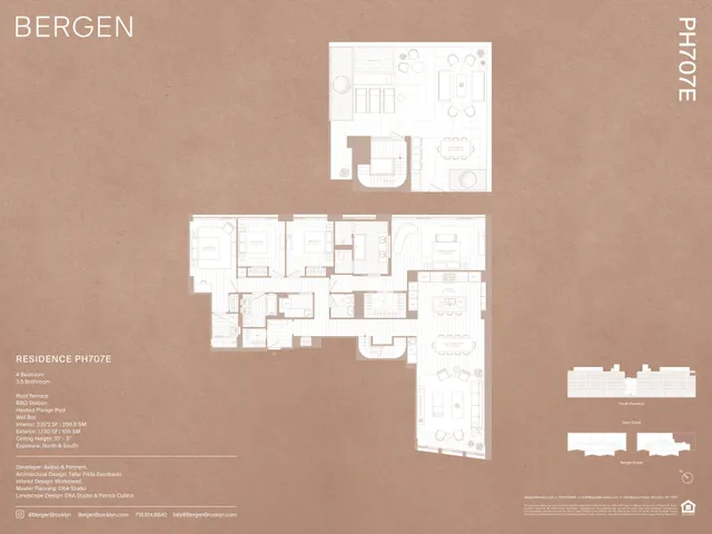 $5,490,000 | 323 Bergen Street, Unit PH707E | Boerum Hill