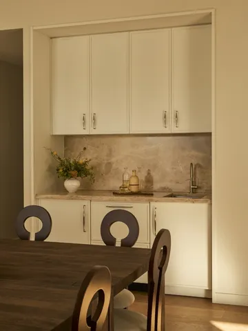 a view of table and chair