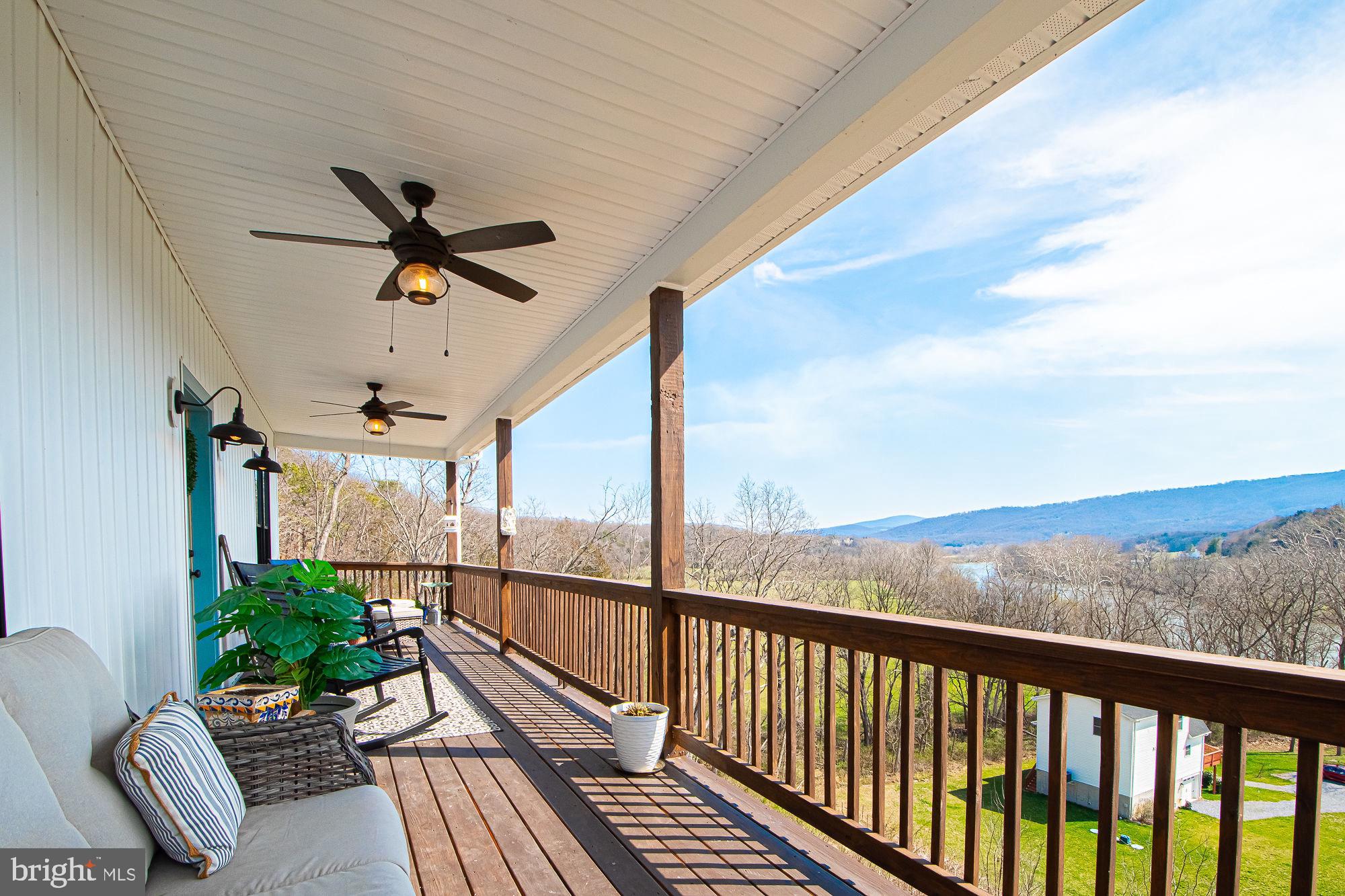691 Sunset Village Road Front Royal, VA 22630 - Photo 9 of 63 2nd porch view of the river