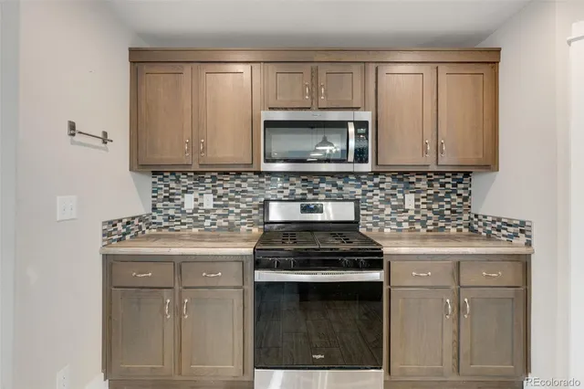 a storage room with empty racks