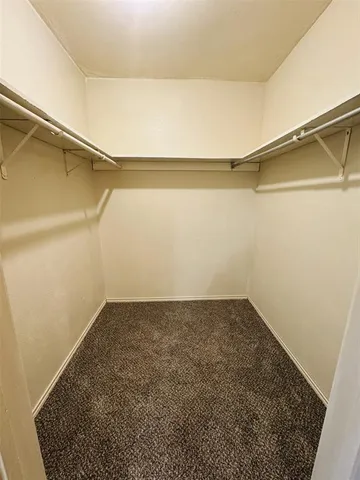 a view of a room with empty racks