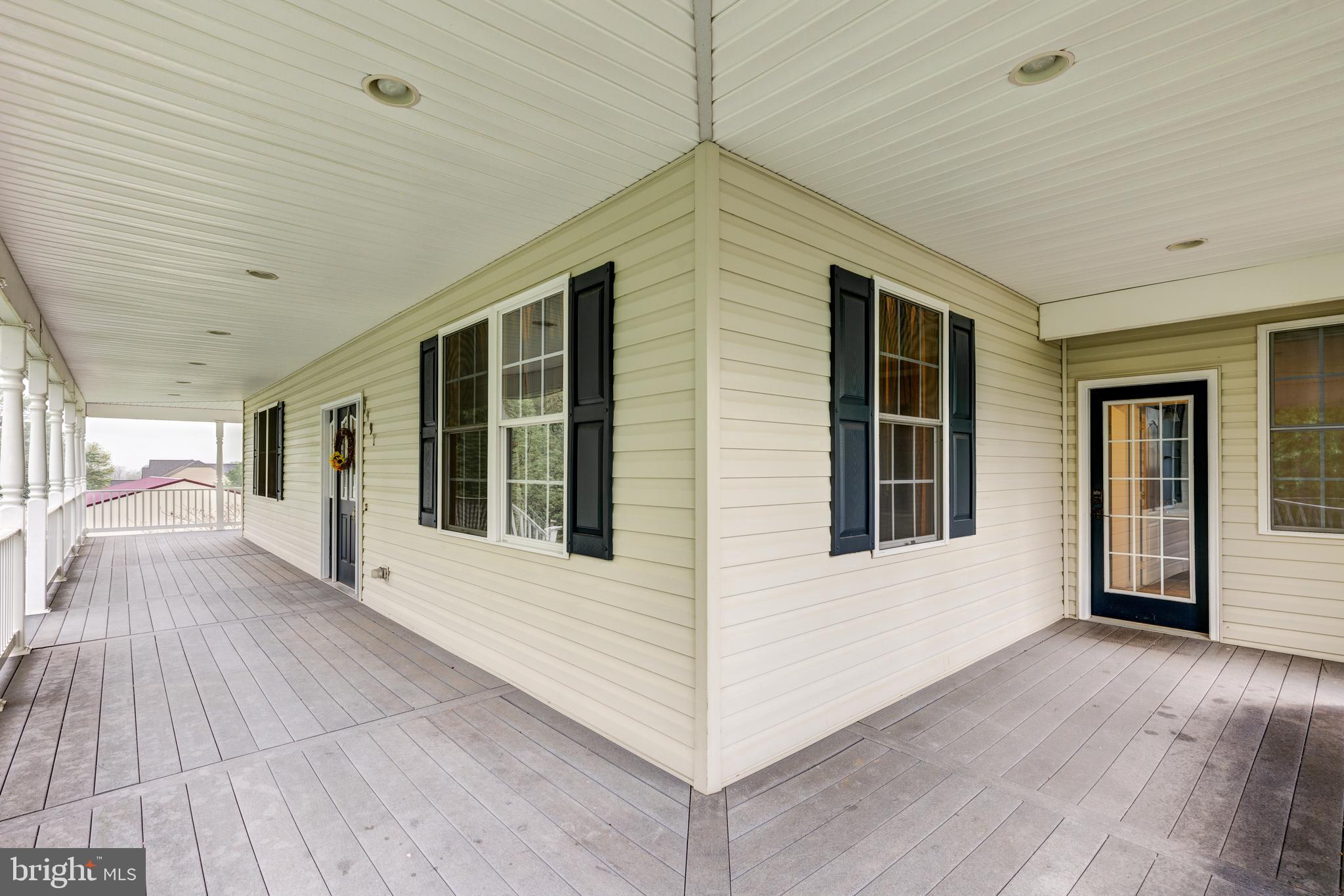 4491 Bark Hill Road Union Bridge, MD 21791 - Photo 47 of 54 Side of the great porch at the driveway