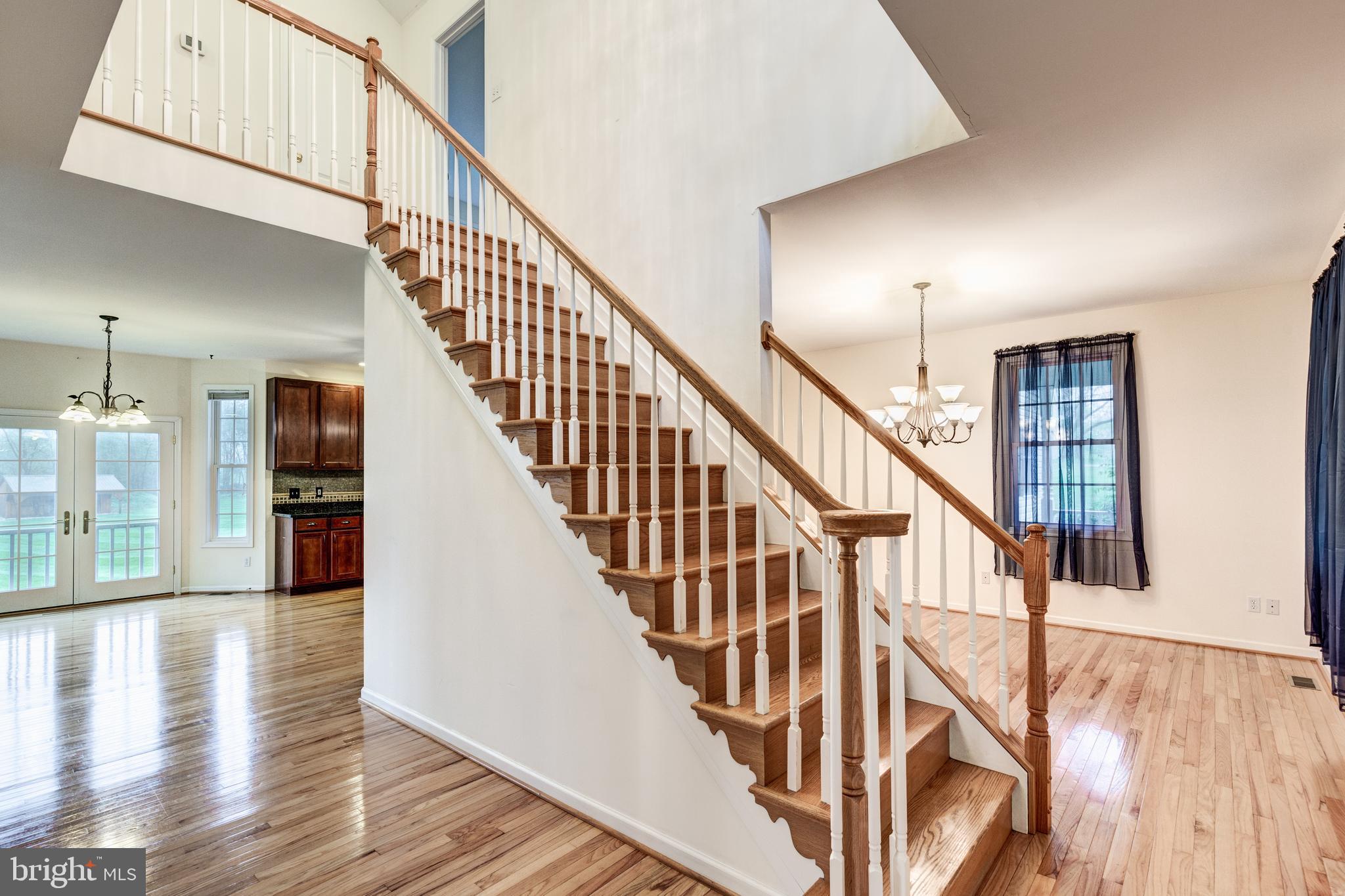 4491 Bark Hill Road Union Bridge, MD 21791 - Photo 5 of 54 Beautiful stair in main foyer