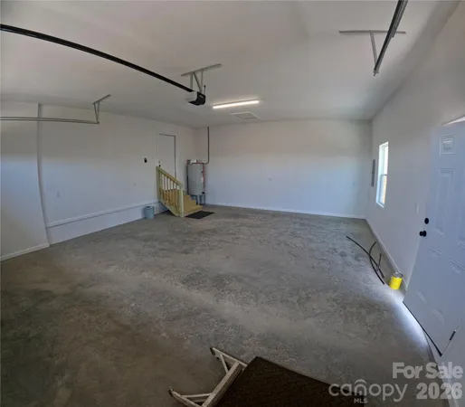 a view of a big room with wooden floor