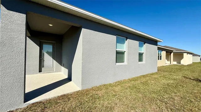 a view of hallway with stairs