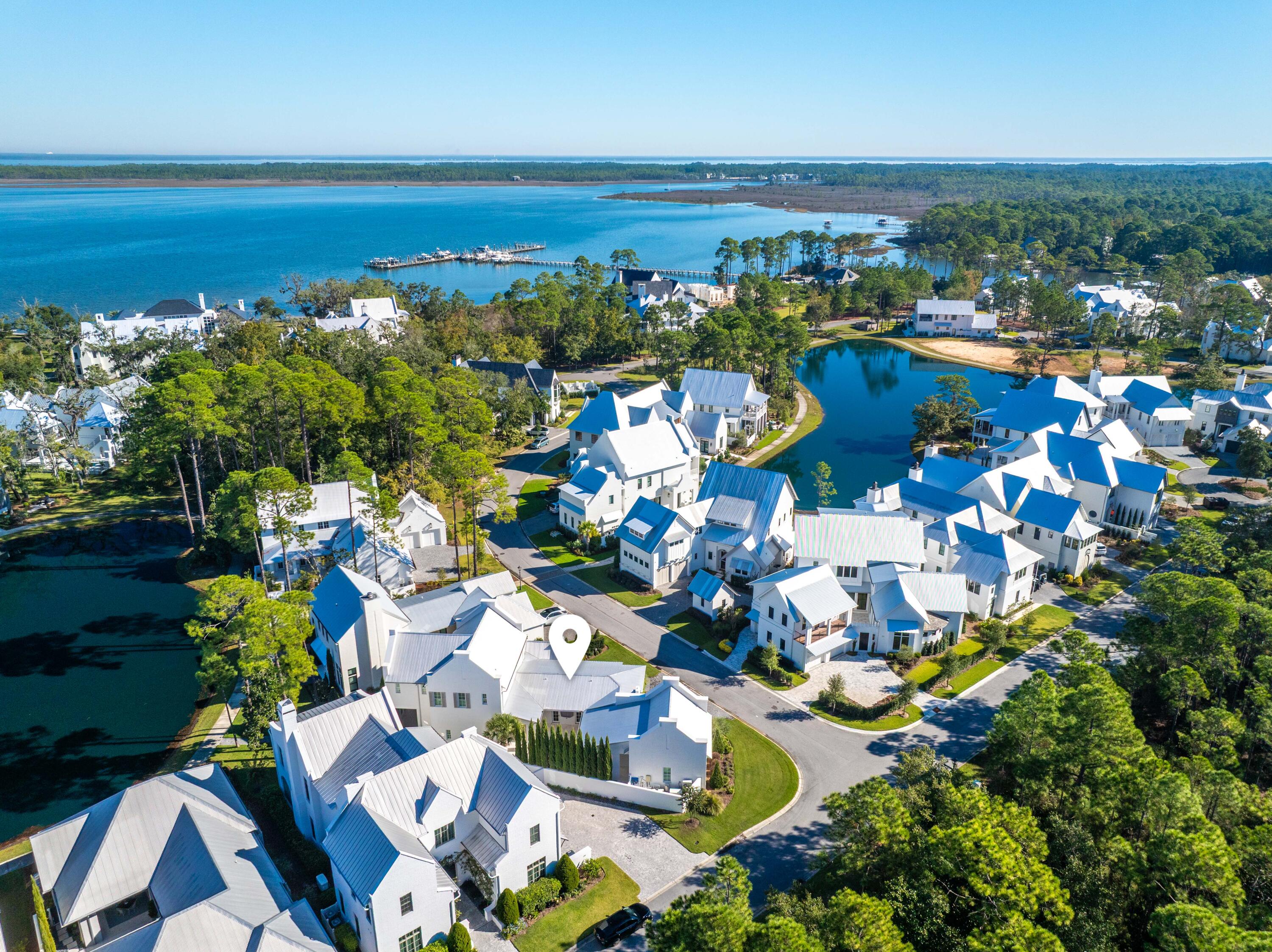 90 Perrin Santa Rosa Beach, FL 32459 - Photo 45 of 47 90 Perrin Aerial Marked-10