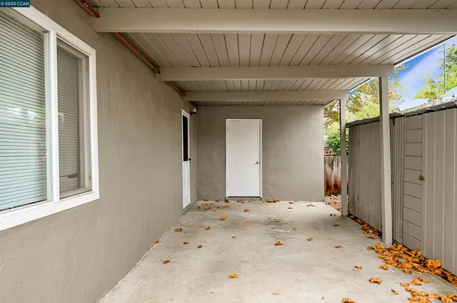 a view of a backyard of a house