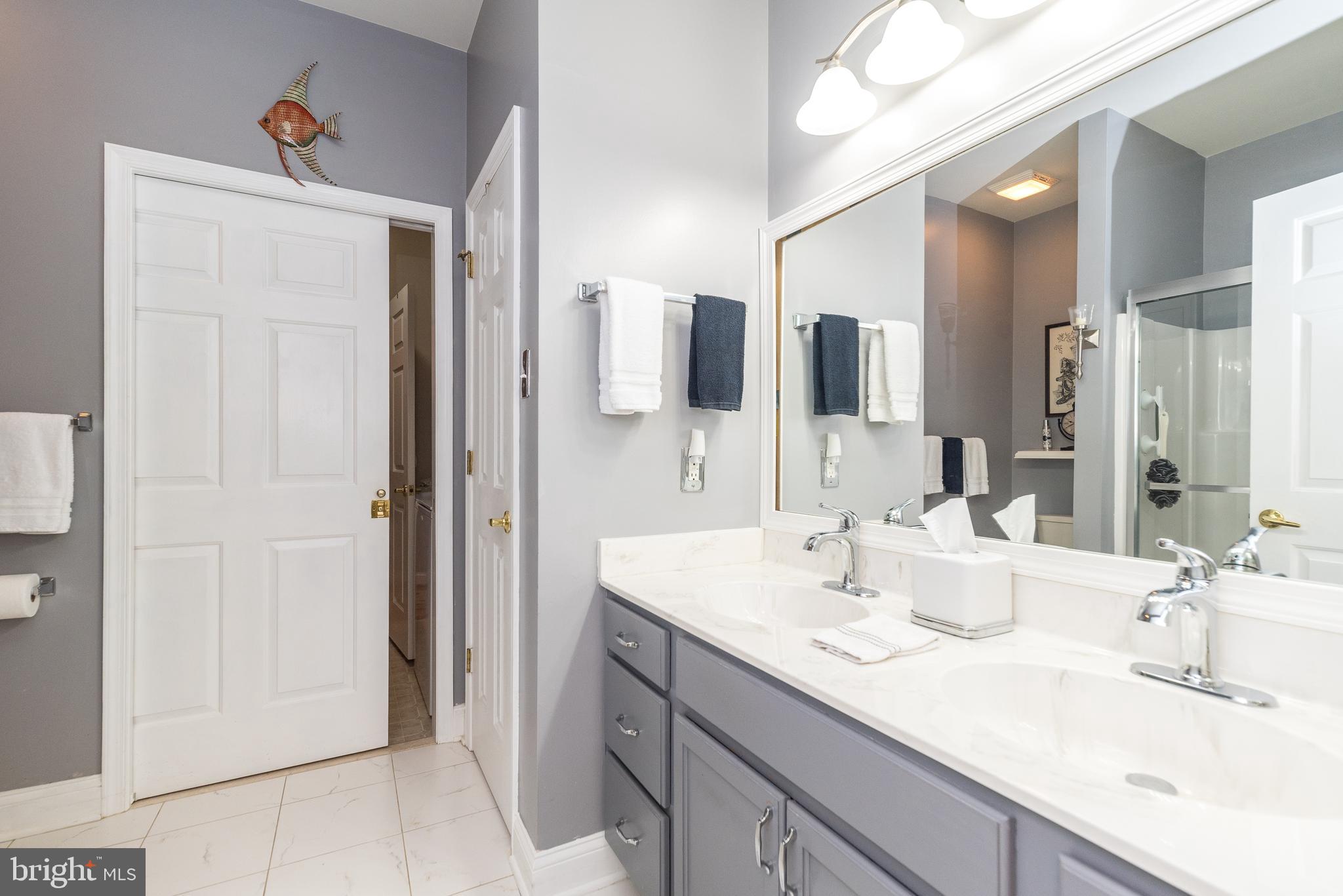 1601 Yorktown Road, Unit 40 Jamison, PA 18929 - Photo 13 of 26 Updated Primary Bathroom
