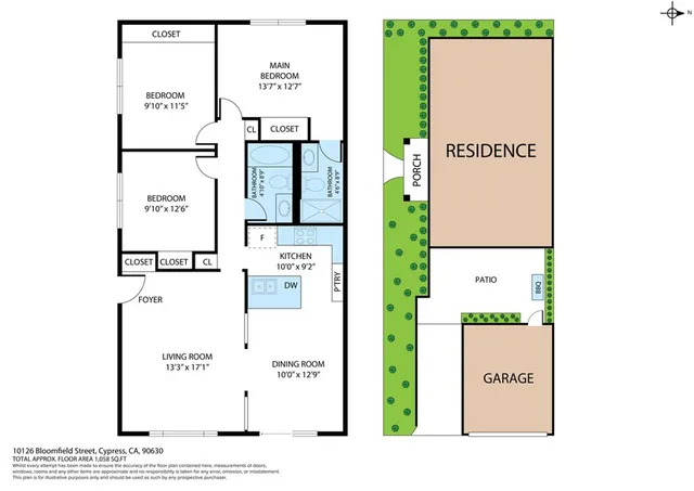 $774,800 | 10126 Bloomfield Avenue, Cypress, CA 90630