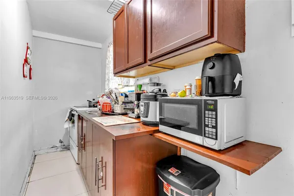 a room with storage and utility