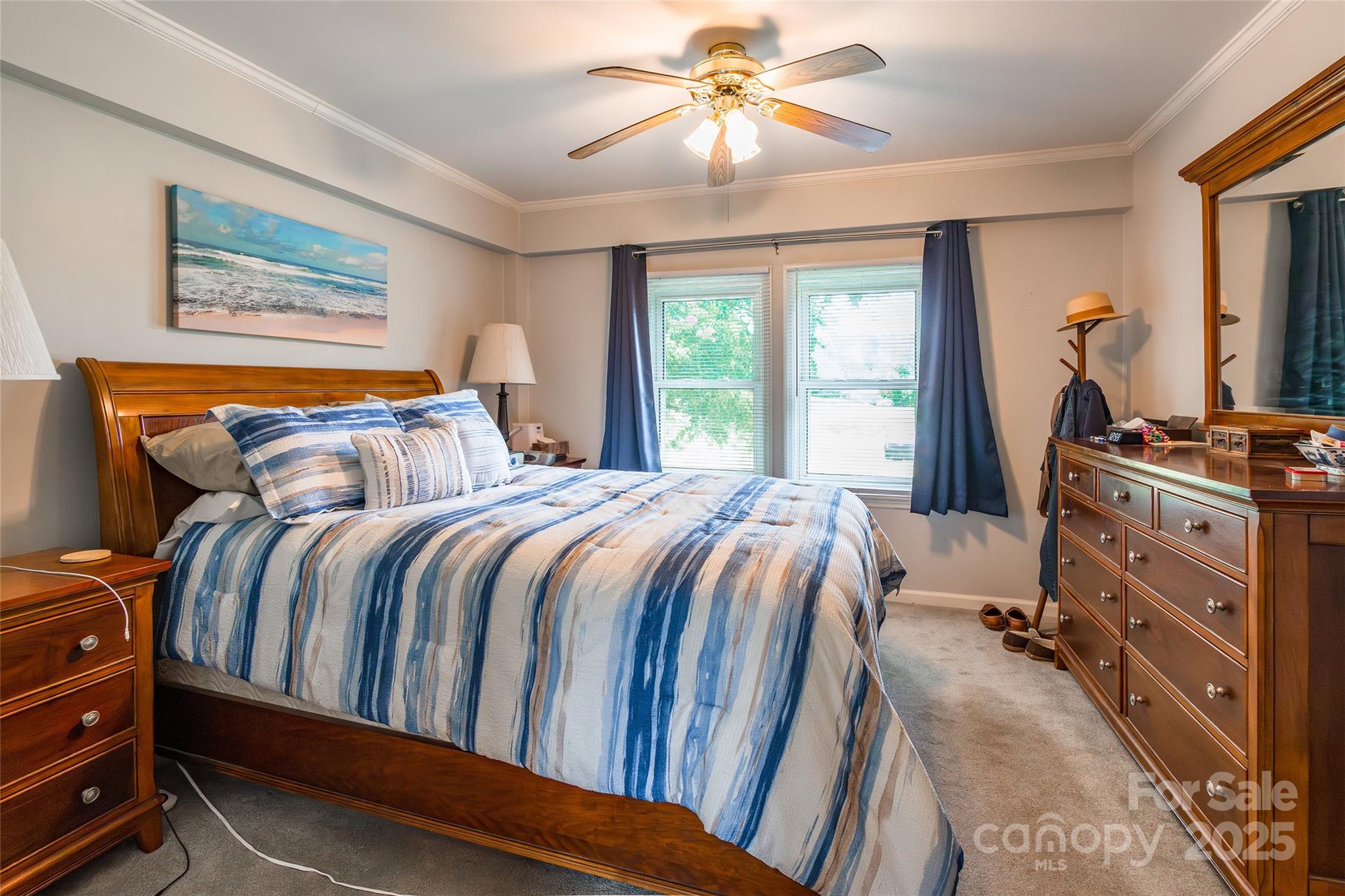 3505 Valley Drive Chester, SC 29706 - Photo 12 of 28 a bedroom with a bed and a chandelier
