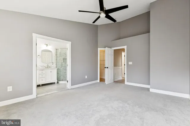 a view of empty room