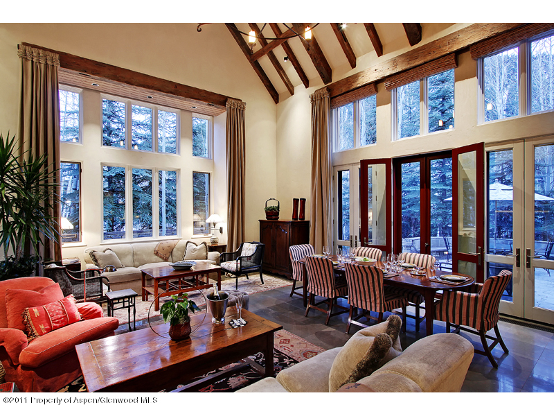 1404 Crystal Lake Road Aspen, CO 81611 - Photo 6 of 15 Great Room
