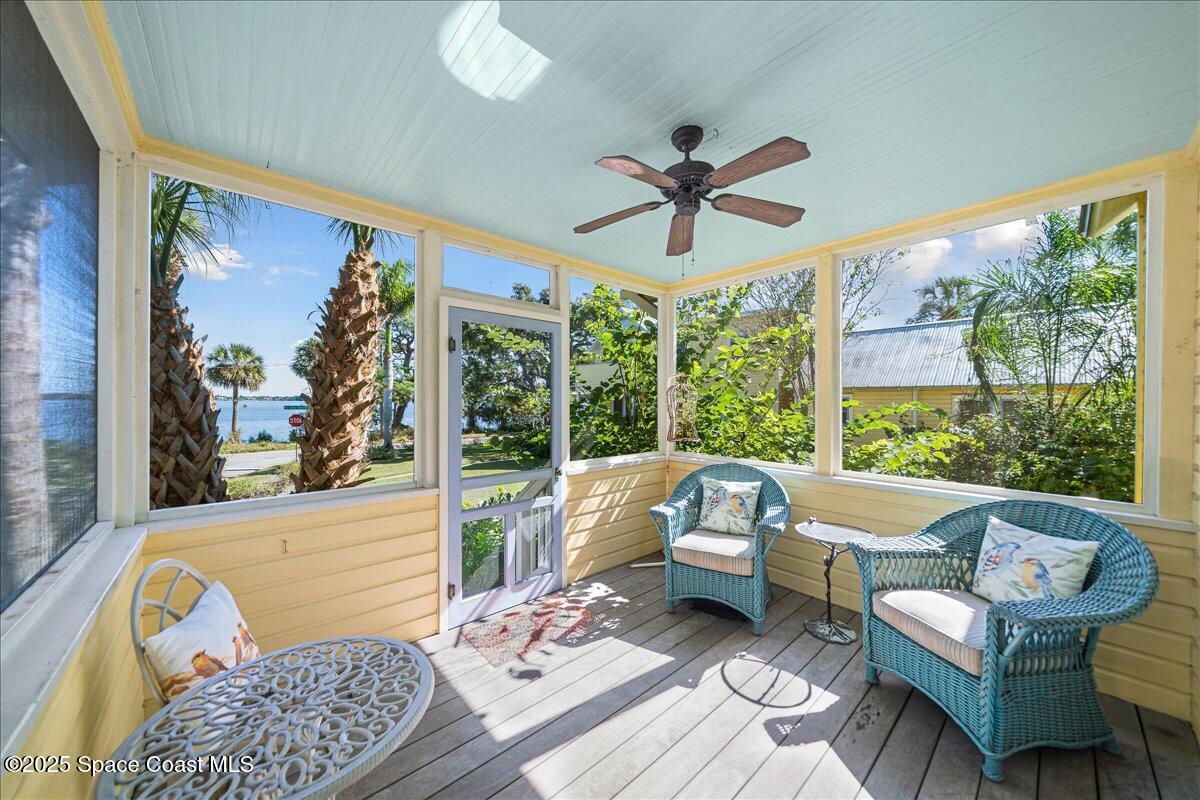 11 Mitchell Street Cocoa, FL 32922 - Photo 109 of 159 Screened-In Porch