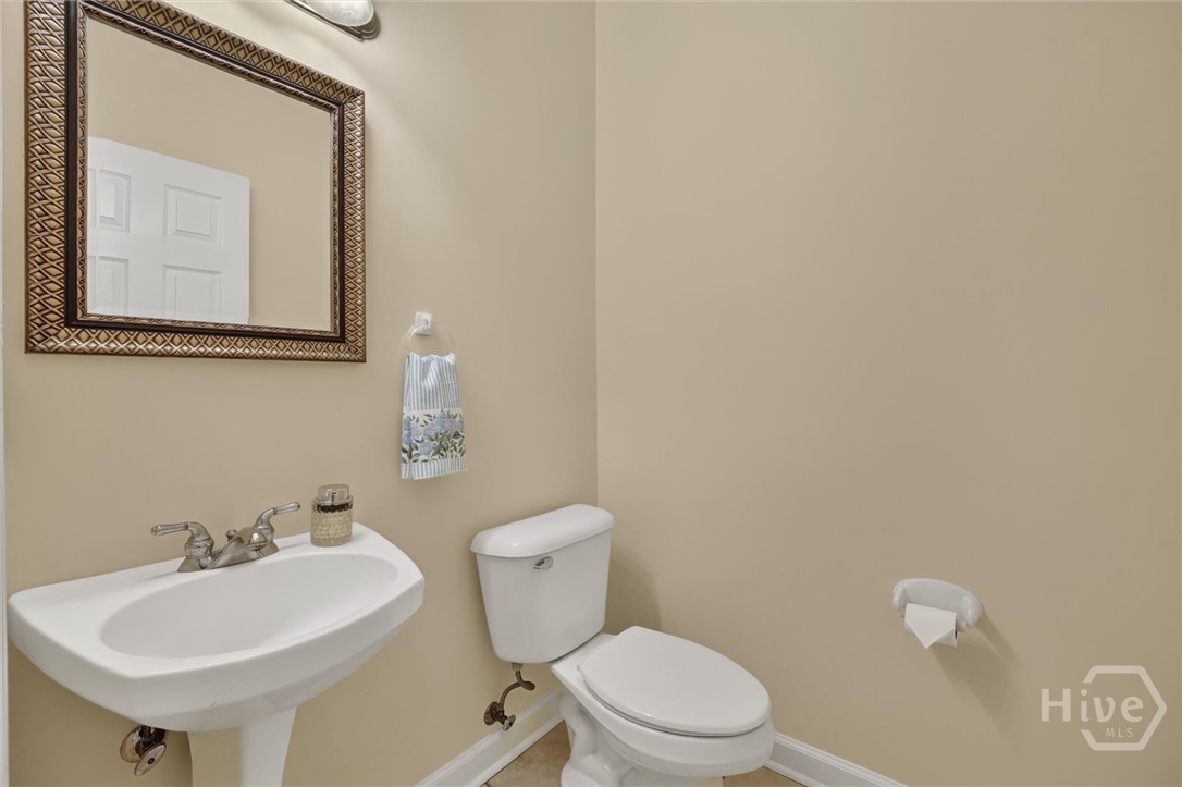 130 Cambridge Drive Rincon, GA 31326 - Photo 47 of 70 Powder Room ~ Downstairs
