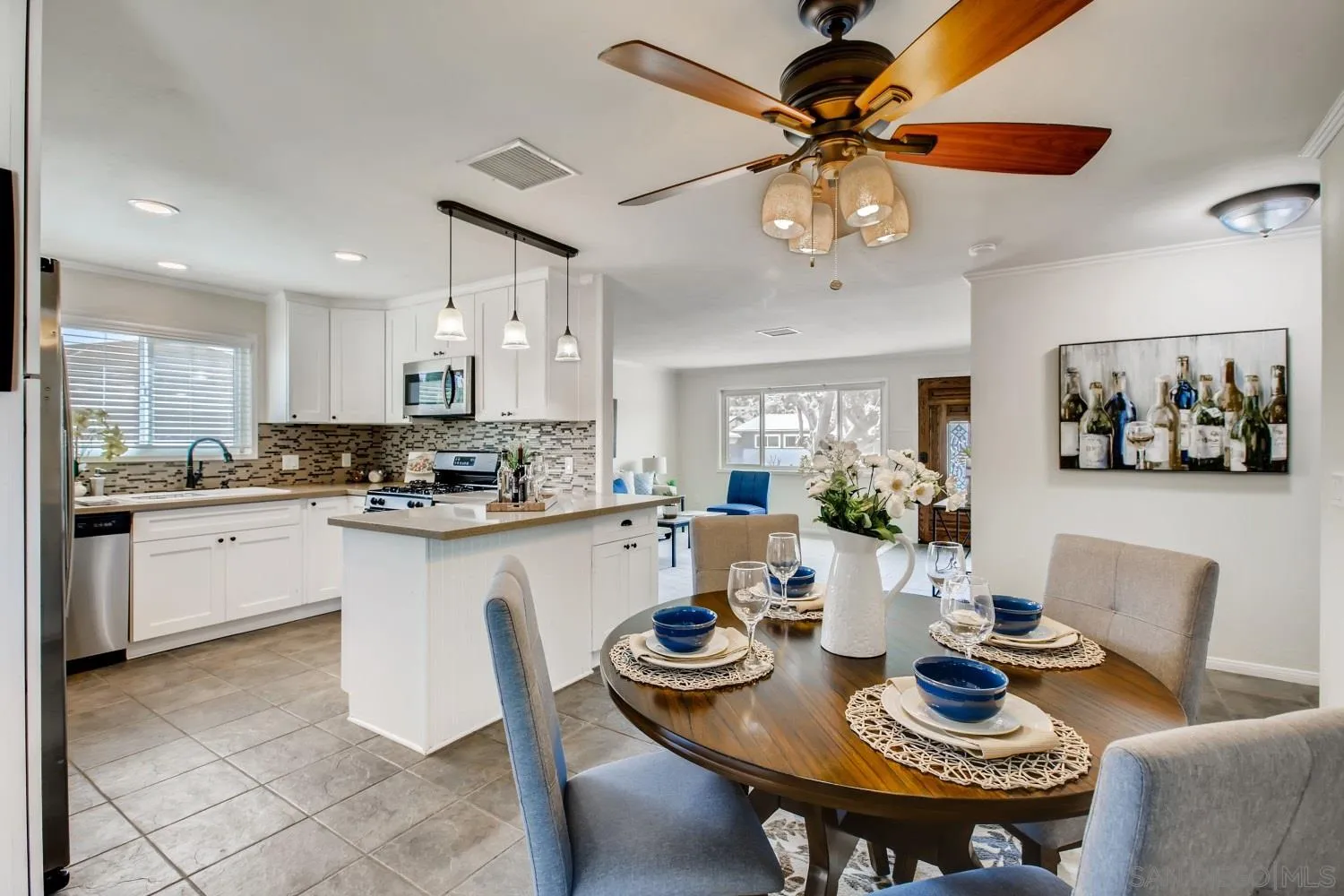 13639 Utopia Road Poway, CA 92064 - Photo 12 of 25 a open dining room with furniture and window